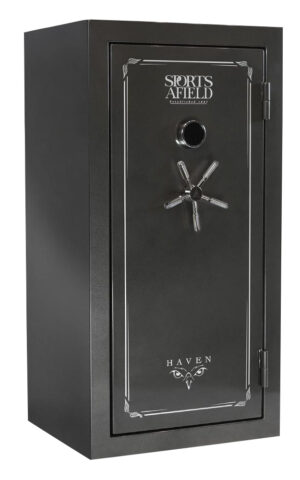 Sports Afield SECSA5930HX Haven Electronic Keypad/Key Entry Dark Gray Metallic Steel Holds 36 + 6 59" H x 30" W x 25" D Fireproof- Yes
