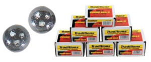 Traditions A1644 Rifle Round Balls 50Cal Lead Ball 177gr 100/Box