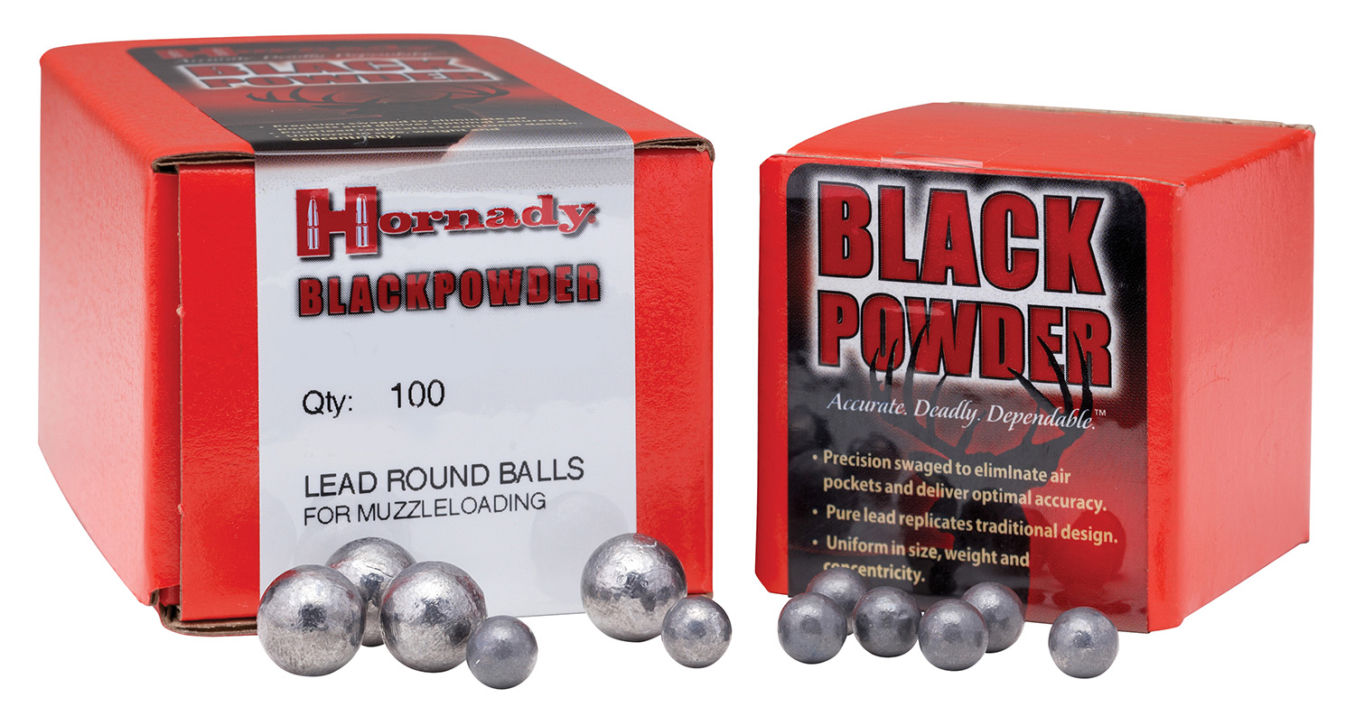 Hornady 6088 Lead Balls 50Cal Lead Ball 100 Per Box/15 Case