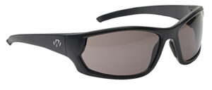Walker's GWPIKNFF4SMK Ballistic Eyewear IKON Vector Adult Smoke Gray Lens Matte Black Frame