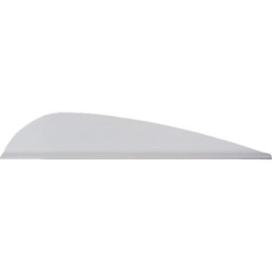 AAE Trad Vanes White 3 in. 50 pk.
