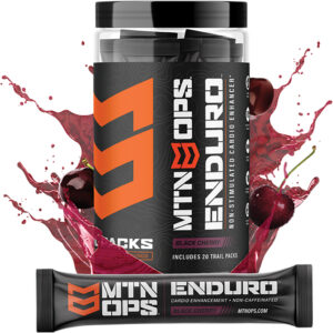 MTN OPS Enduro Cardio Enhancement Black Cherry Trail Packs 20 ct.