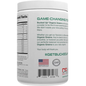 Bucked Up Organic Greens Mixed Berry 30 Serving Tub