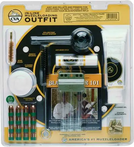 CVA MUZZLE LOADER ACCS OUTFIT 50CAL