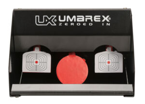 Umarex 2218075 Trap Shot Re-Setable Steel Red/White Target Air Rifle
