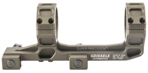 Geissele Automatics  AR15 Super Precision Scope Mount/Ring Combo Desert Dirt Color Anodized