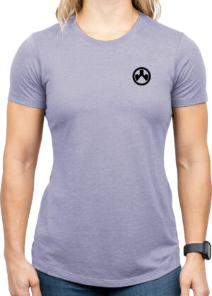 Magpul MAG1340-530-XL Groovy Women's Orchid Heather Cotton/Polyester Short Sleeve XL