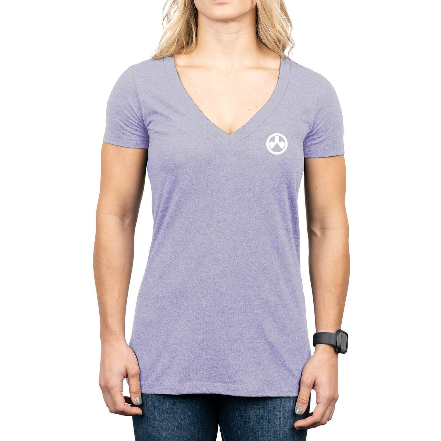 Magpul MAG1343530L Unfair Advatange Women's Orchid Heather, Cotton/Polyester Short Sleeve, Large