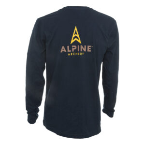 Alpine Long Sleeve Tee Navy 2X