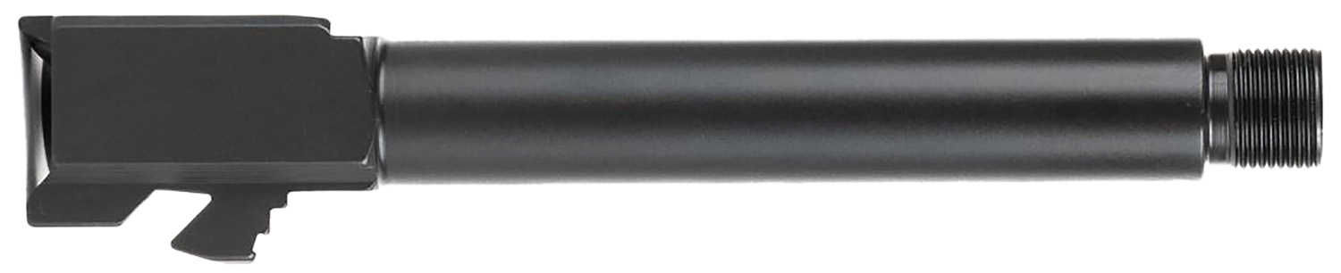 Ballistic Advantage BAPSG175T1Q Premium Series Threaded/Spiral Fluted, 9mm Luger, Black QPQ, Fits Glock 17 Gen 5