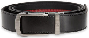 Team Nexbelt Operating PCS5741 EDC Black Leather 1.375" Wide Buckle Closure