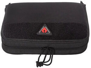Advance Warrior Solutions SPC9 Single Pistol Case 9.50" Long Black Durable Soft Fabric Compatible w/ Most Standard Sized Pistols
