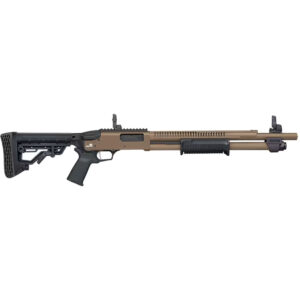 Mossberg 590R Cerakote Shotgun 12 ga. 18.5 in. FDE 3 in. 6+1