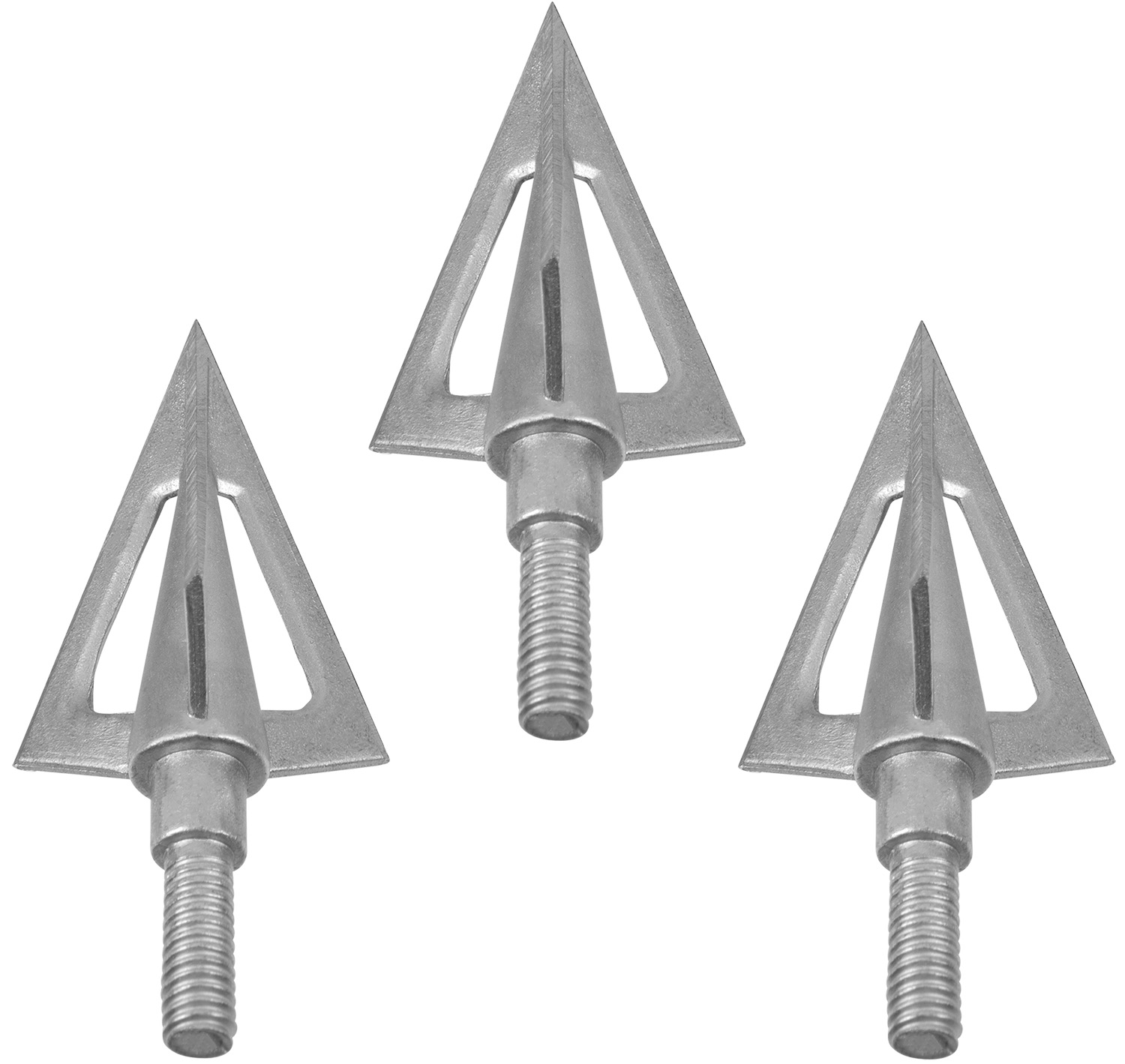 Allen 14615 Ion Fixed Blade Broadhead Gray 3 Pack
