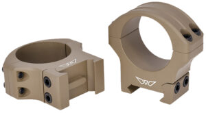 Warne 8514DE HyperLite  Dark Earth Cerakote MagnaFusion Alloy 30mm Tube Maxima/Weaver/Picatinny