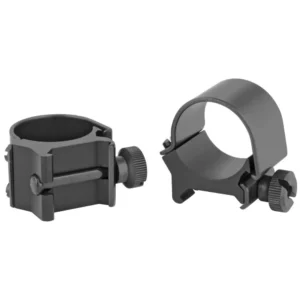 WEAVER DETACHABLE RINGS TOP MOUNT 1 IN MED MATTE ( 12  PER CASE )