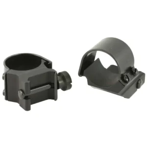WEAVER DETACHABLE RINGS TOP MOUNT 1 IN HI EXT MATTE ( 12  PER CASE )