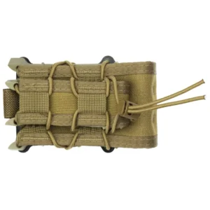HIGH SPEED GEAR X2RP TACO MOLLE HOLDS 2 RIFLES AND 1 PISTOL MAGAZINE COYOTE BROWN