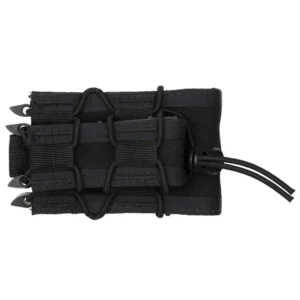 HIGH SPEED GEAR DOUBLE DECKER MOLLE HOLDS 1 RIFLE AND 1 PISTOL MAGAZINE BLACK