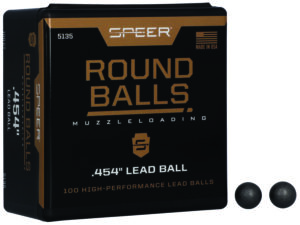 Speer 5135 Lead Balls  44Cal Lead Ball 140gr 100 Per Box/5 Case