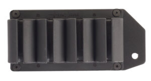 TacStar 1081130 SideSaddle  Rem 870/1100/1187 20 Gauge 4rd Black Polymer w/Aluminum Mounting Plate
