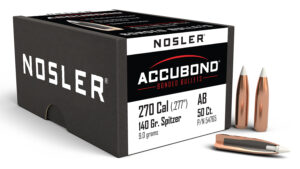 Nosler 54765 AccuBond  270Win 140gr Spitzer Point 50/Box