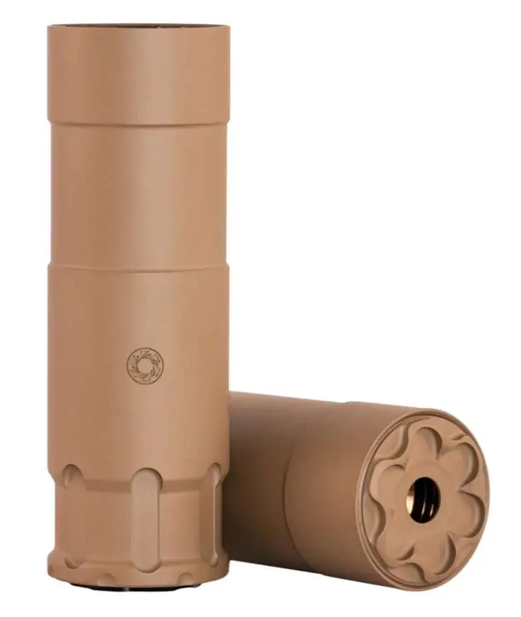 RUGGED SUPPRESSORS OCULUS22 FDE 22LR/5.7X28MM BELT FED RATED 3.25IN TO 5.25IN LENGTH - Image 4
