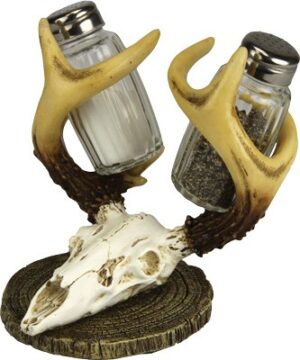 RIVERS EDGE EURO DEER - SALT & PEPPER SHAKERS