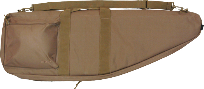 TOC TACTICAL RIFLE CASE 36" - EXTERNAL STORAGE POCKET TAN