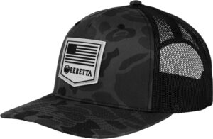BERETTA CAP PM TRUCKER R 112 - RUBBER PATCH BLACK DUCK CAMO