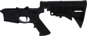 ANDERSON COMPLETE AR-15 LOWER - RECEIVER CLOSED BLACK