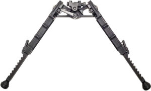 ACCU-TAC BIPOD HD-50 LR 7"-10" - T6 ALUMINUM ALLOY FLAT BLACK
