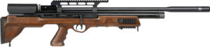 HATSAN BULLBOSS .25 PCP 1000 - FPS BLACK/WOOD W/2 MAGS