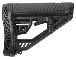 ADAPTIVE TACTICAL STOCK AR-15 - MIL-SPEC POLYMER BLACK