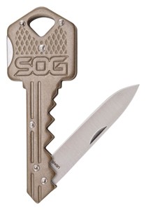 SOG KEY KNIFE BRASS