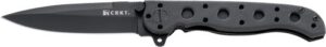 CRKT M16-01KZ 3" FINE EDGE - SPEAR POINT BLACK BLADE