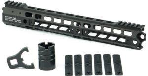 MANTICORE TRANSFORMER RAIL - 13" GEN II BLACK FOR AR-15