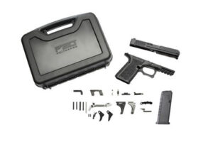 Polymer80 P80-PFC9-AFT-BLK Compact AFT Kit 9mm 4" 15+1 Black