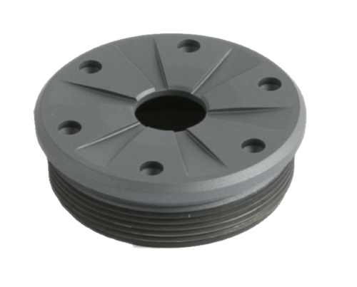 SILENCERCO BRAVO FRONT CAP 7.62MM FLAT