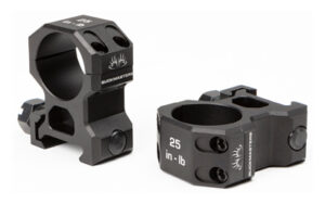 SIG BUCKMSTRS RINGS 1" ALUM HIGH BLK