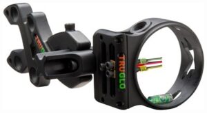 TRUGLO BOW SIGHT STORM 3-PIN - .019 DIA BLACK