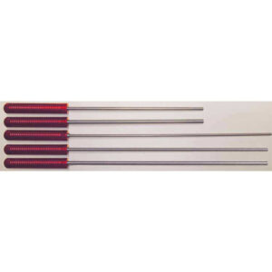 MICRO-POLISHED STAINLESS STEEL CLEANING ROD - 36" RIFLE, .27 CALIBER & UP