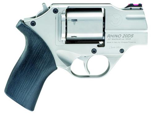 RHINO .357MAG REVOLVER 200DS CHROME 2IN BBL 3MOON CLIPS 6RND
