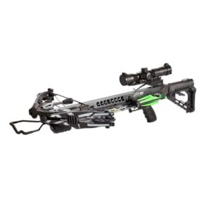 Carbon Express Axe 400 Crossbow with Scope Quiver & PileDriver Crossbolts