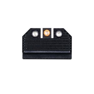 Night Fision Optics Ready Stealth Night Sight Set Orange Front Black Back for Walther