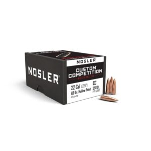 Nosler Custom Competition Bullets .22 cal .224" 69 gr HPBT 250/ct