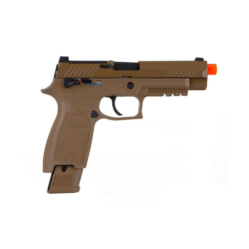 Sig Sauer Proforce M17 Airsoft Handgun 6mm Plastic BB Green Gas 410 fps Coyote Tan