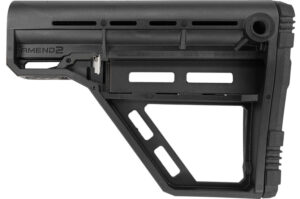 AMEND2 AMS MODULAR MIL-SPEC CARBINE STOCK BLACK