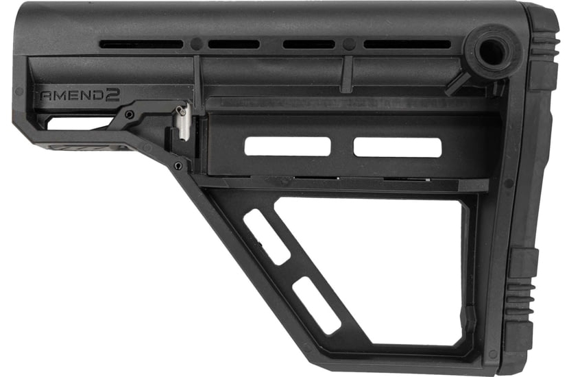 AMEND2 AMS MODULAR MIL-SPEC CARBINE STOCK BLACK