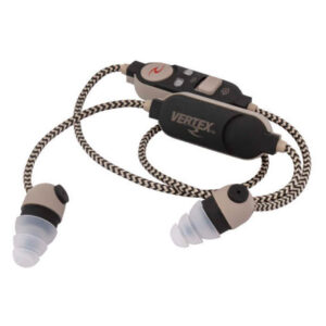 RADIANS VERTEX CORDED ELECTRONIC EARBUDS TAN/BLACK